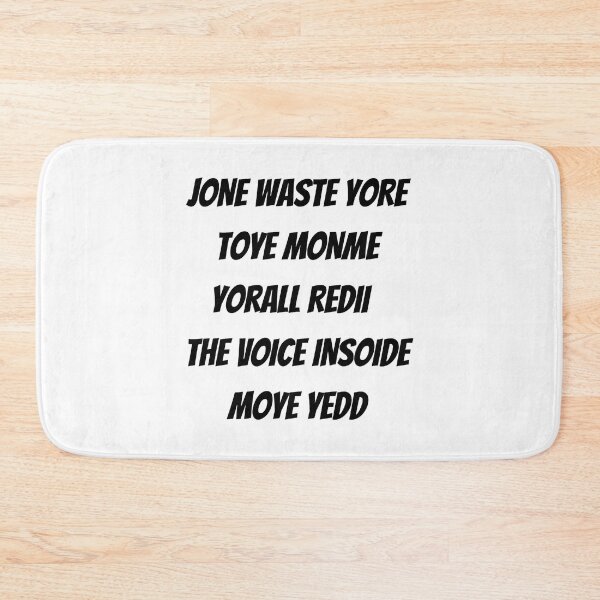 Item preview, JONE WASTE YORE TOYE MONME  designed and sold by StewartHannah.