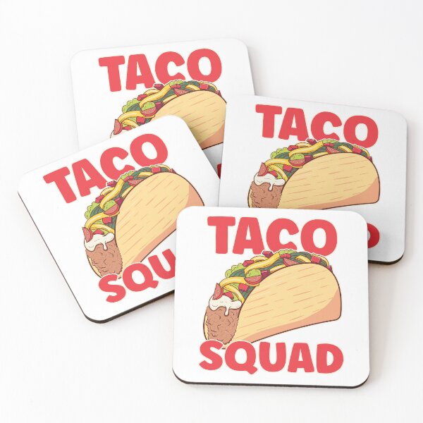 Item preview, Taco Squad designed and sold by TheButtonCrew.