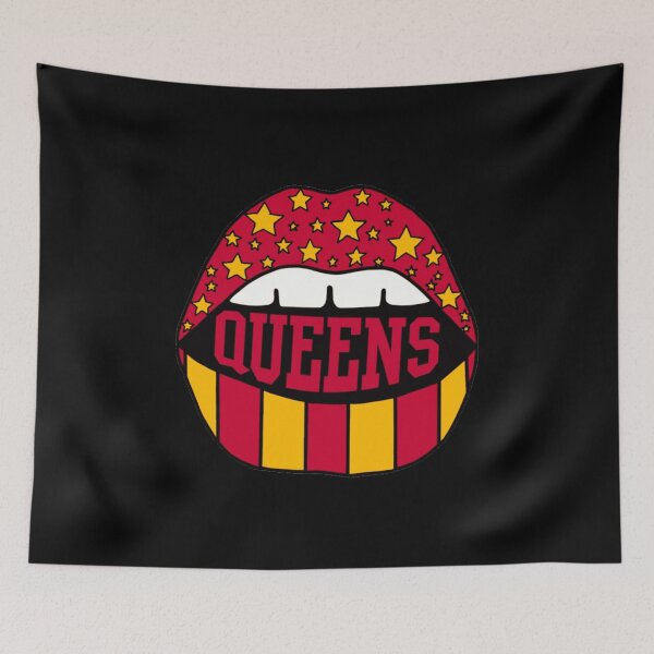 Item preview, Queens Tailgate Retro Lips  designed and sold by jessicaleah15.