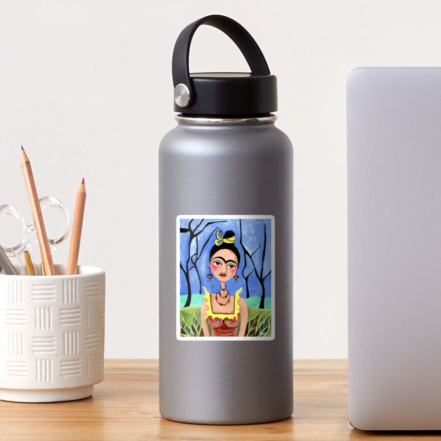 Frida Kahlo, Me and My Thorns Sticker