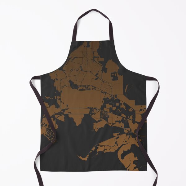 Item preview, Darwin Map Art coffee color Australia designed and sold by EpicMaps.