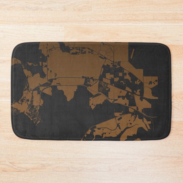Item preview, Darwin Map Art coffee color Australia designed and sold by EpicMaps.