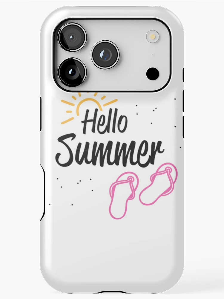 Thumbnail 1 of 4, iPhone Case, Hello Summer designed and sold by ReydaDesign.