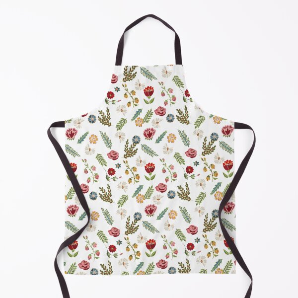 Item preview, Heritage folklore, inspired by Czech folklore embroidery, white designed and sold by Folkiestore.