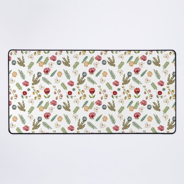 Item preview, Heritage folklore, inspired by Czech folklore embroidery, white designed and sold by Folkiestore.