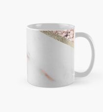 Rose Gold Glitter & Marble Mug