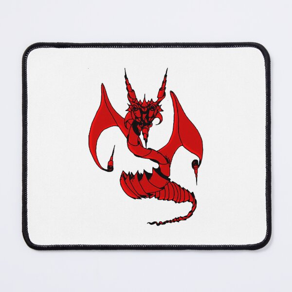 Item preview, Red Origami Dragon Art designed and sold by LBlaze.
