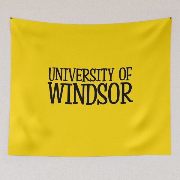 Item preview, Black Retro University of Windsor Lettering designed and sold by jessicaleah15.