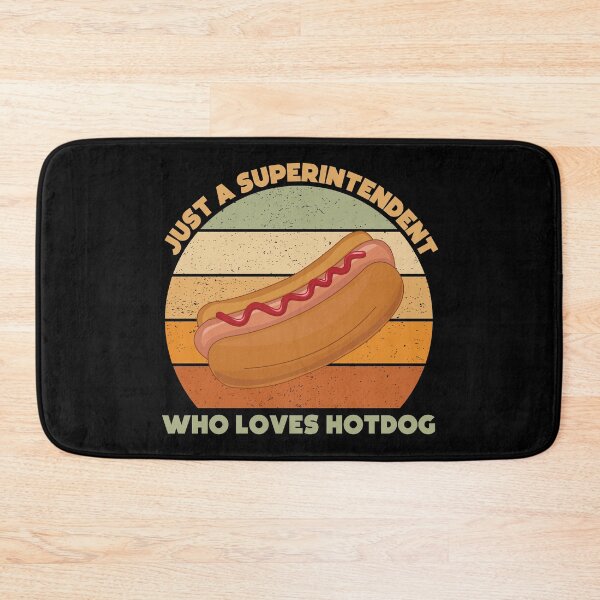 Item preview, Just a superintendent who loves hotdog, overseer, funny supervisor, hotdog lover gift, food and job title  designed and sold by SGS-.