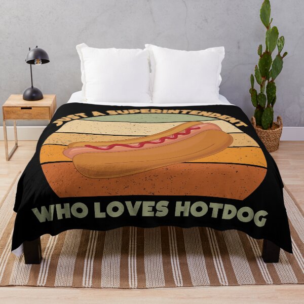 Item preview, Just a superintendent who loves hotdog, overseer, funny supervisor, hotdog lover gift, food and job title  designed and sold by SGS-.