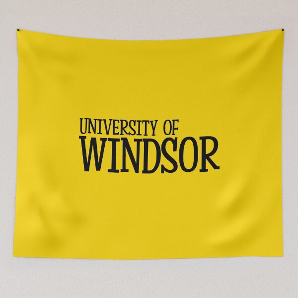 Item preview, Black Retro University of Windsor Lettering designed and sold by jessicaleah15.