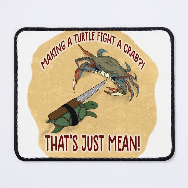 Item preview, Turtle vs Crab designed and sold by rissarazzi.