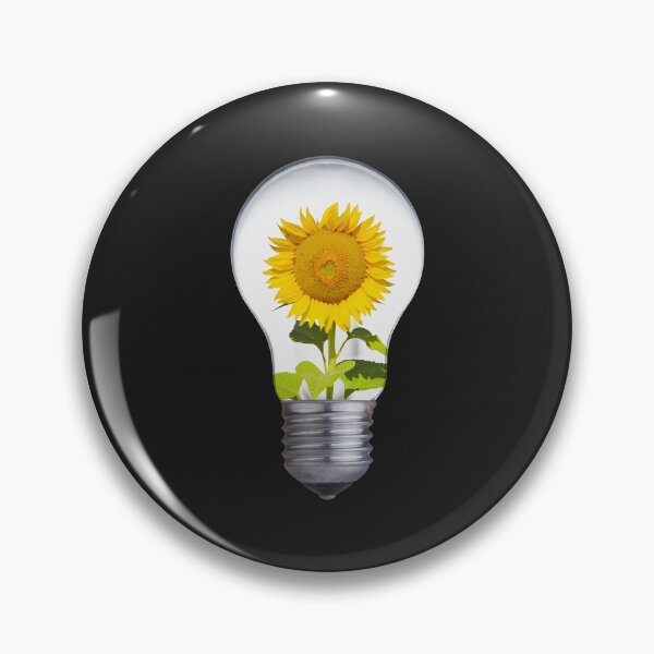 Item preview, Light Bulb With Yellow Flowers (2) designed and sold by virnmjan.