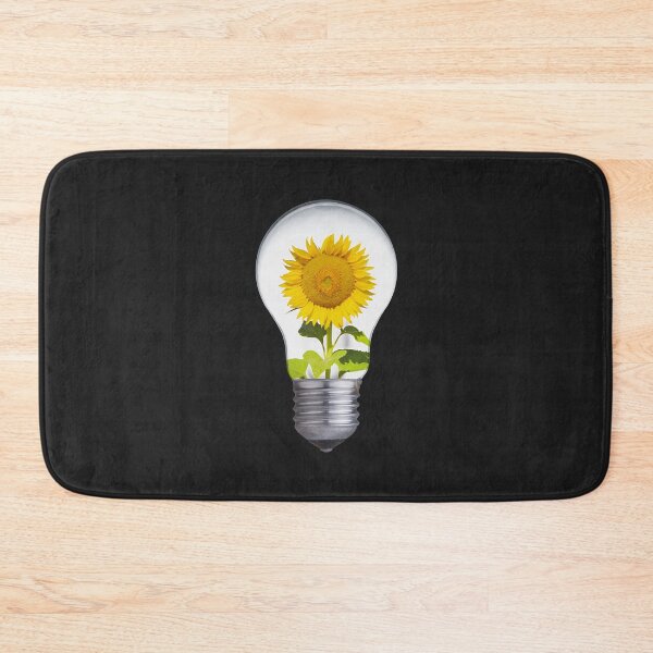 Item preview, Light Bulb With Yellow Flowers (2) designed and sold by virnmjan.