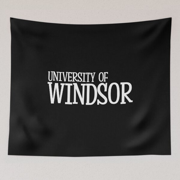 Item preview, White Retro University of Windsor Lettering designed and sold by jessicaleah15.