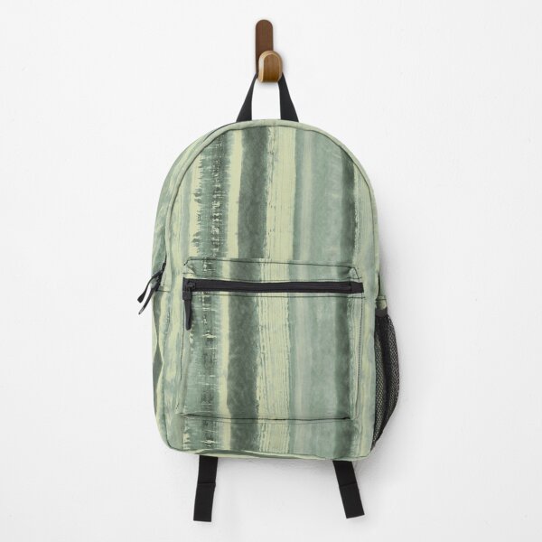 Item preview, Distressed Green Watercolor Stripe designed and sold by House of Haha.