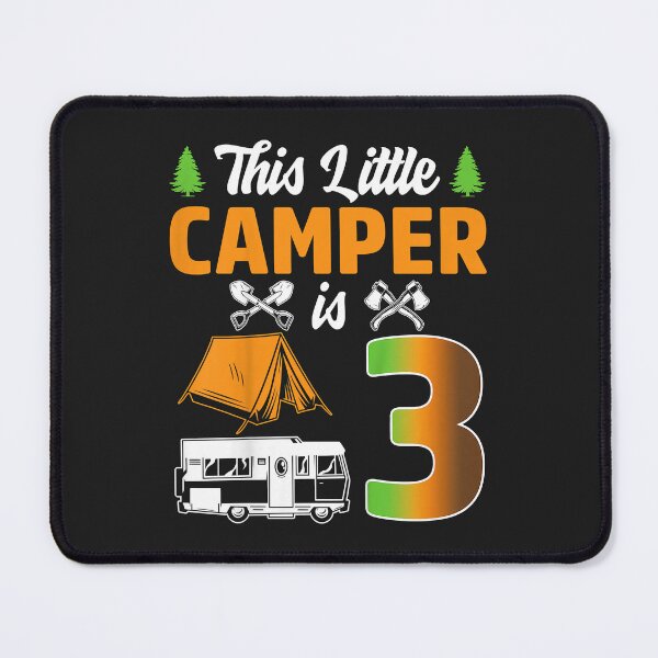 Item preview, Kids This Little Camper Is 3 Camp Lover 3rd Camping Birthday designed and sold by JeffreyMCombs.
