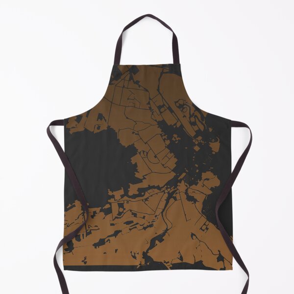 Item preview, Hobart Map Art coffee color Australia designed and sold by EpicMaps.