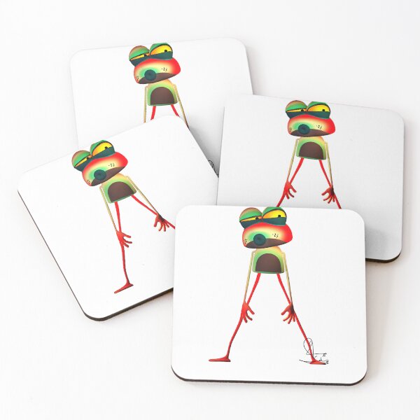 Item preview, Freaky Frogg Take Care - original art - T Shirt designed and sold by FreakyFroggs.
