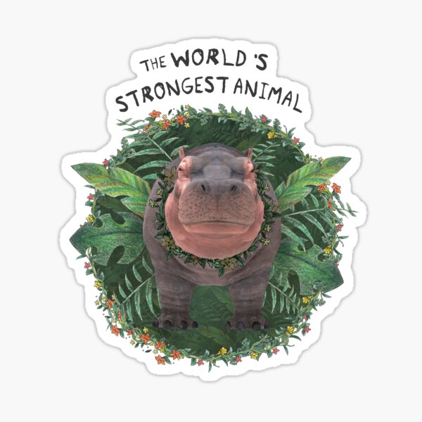 the strongest animal  Sticker