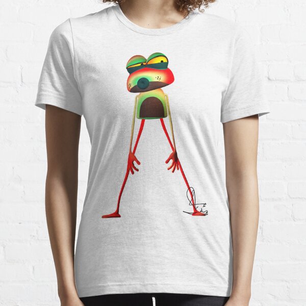 Freaky Frogg Take Care - original art - T Shirt Essential T-Shirt