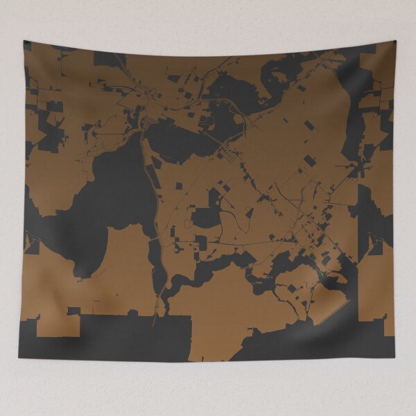 Item preview, Perth Map Art coffee color Australia designed and sold by EpicMaps.