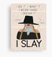 Beyonce artwork Canvas Print