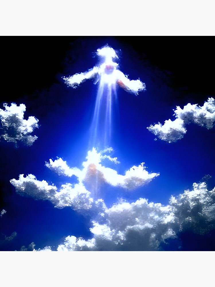 “The Spirit in the sky, AI Art” Poster for Sale by TwoMilesBlue | Redbubble