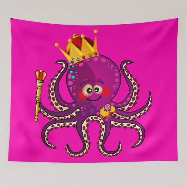 Item preview, Funny Galician octopus the king of tapas at summer parties designed and sold by simonsitos.
