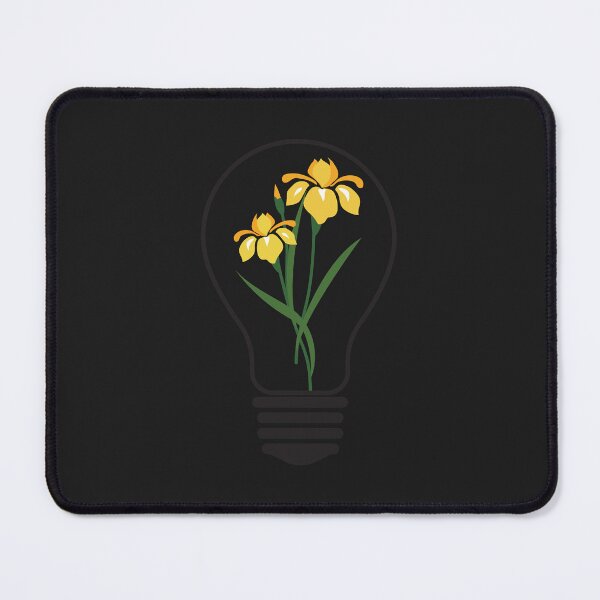 Item preview, Light Bulb With Yellow Flowers (4) designed and sold by virnmjan.