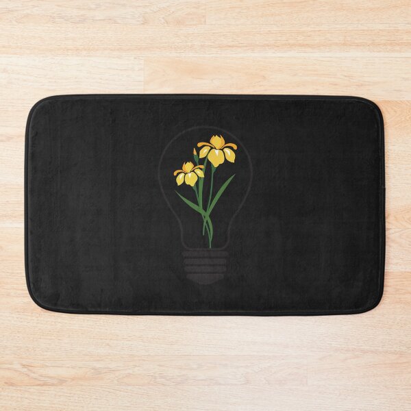 Item preview, Light Bulb With Yellow Flowers (4) designed and sold by virnmjan.
