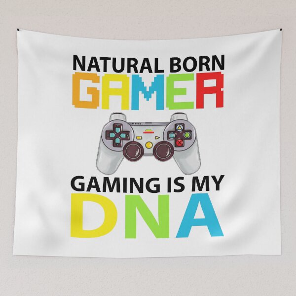 Item preview, Natural Born Gamer Gaming Is My Dna designed and sold by EIMgraphic.