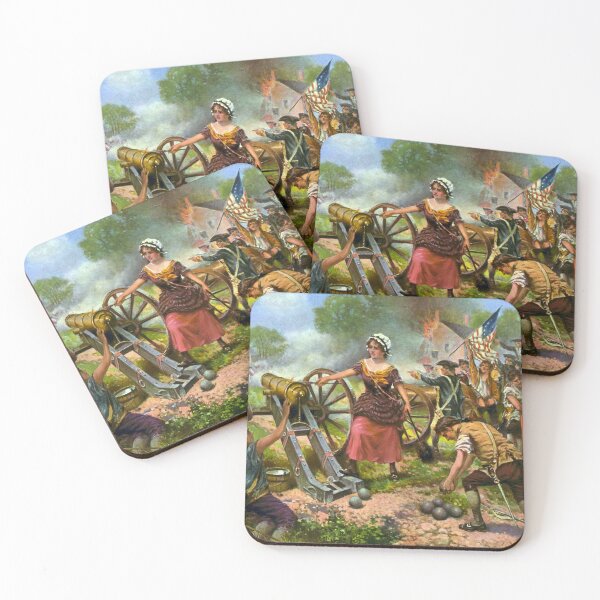 Item preview, Molly Pitcher at Battle of Monmouth, 1778 designed and sold by ScienceSource.