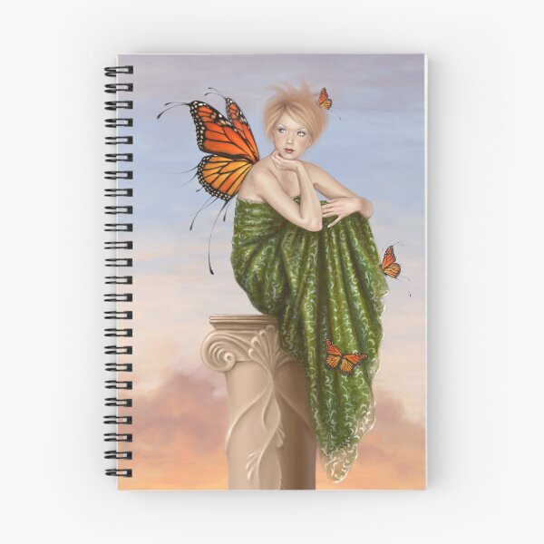Item preview, Sunrise Monarch Butterfly Fairy designed and sold by silverstars.