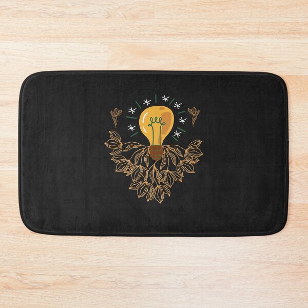 Item preview, light bulb with yellow flowers (13) designed and sold by virnmjan.