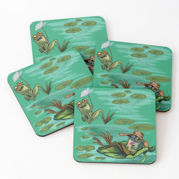 Item preview, Chill Summer Frogs designed and sold by Shadowind.