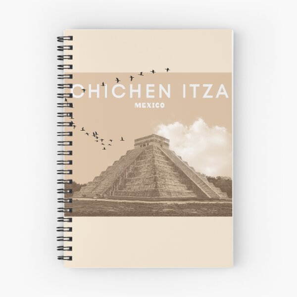 Item preview, Chichen Itza Mexico Mayan Pyramid El Castillo Art designed and sold by boholoc0.