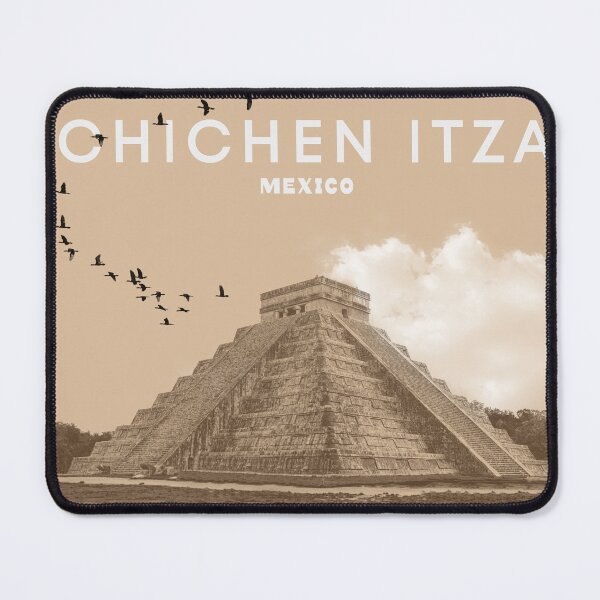 Item preview, Chichen Itza Mexico Mayan Pyramid El Castillo Art designed and sold by boholoc0.