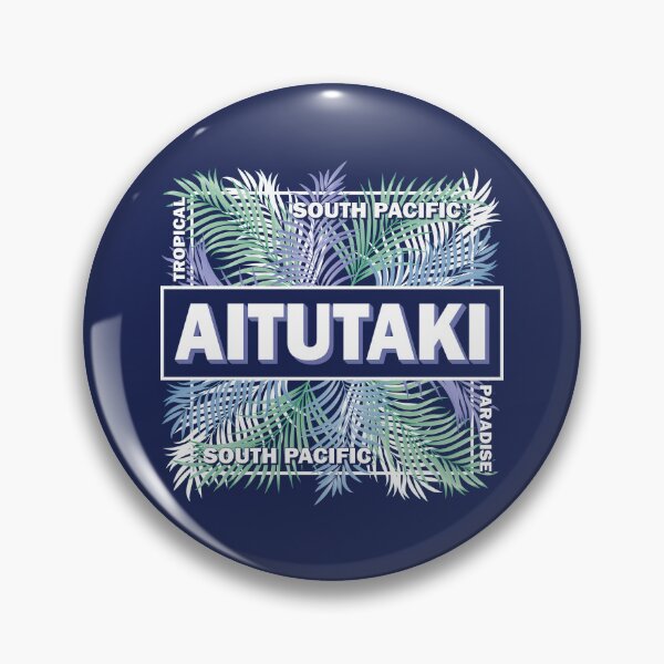 Item preview, Aitutaki Tropical Summer Palm Leaves Design designed and sold by CynthiaGraphics.