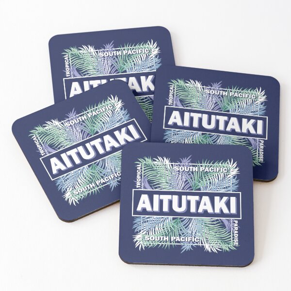 Item preview, Aitutaki Tropical Summer Palm Leaves Design designed and sold by CynthiaGraphics.