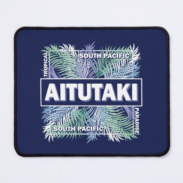 Item preview, Aitutaki Tropical Summer Palm Leaves Design designed and sold by CynthiaGraphics.