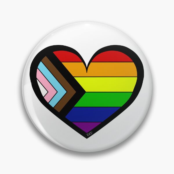 Item preview, Progressive Pride Heart designed and sold by Comfort-Station.