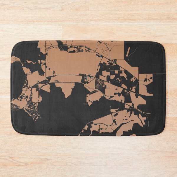 Item preview, Darwin Map Art Chocolate color Australia designed and sold by EpicMaps.