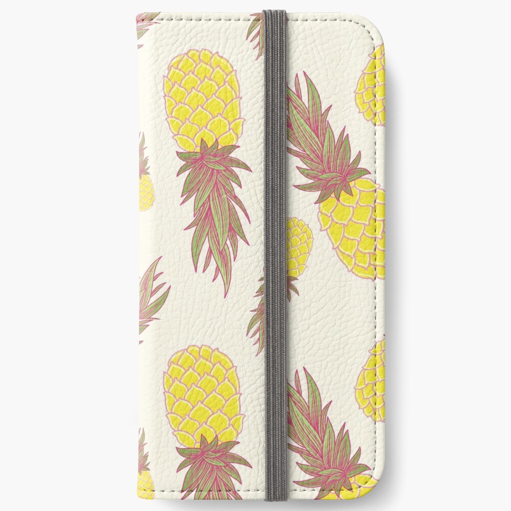 Fresh Pineapples! iPhone Wallet