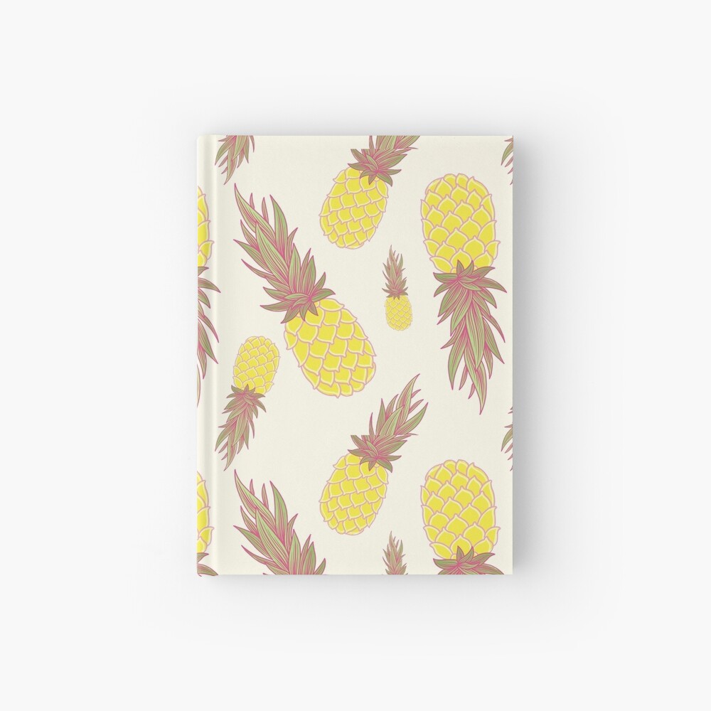 Fresh Pineapples! Hardcover Journal
