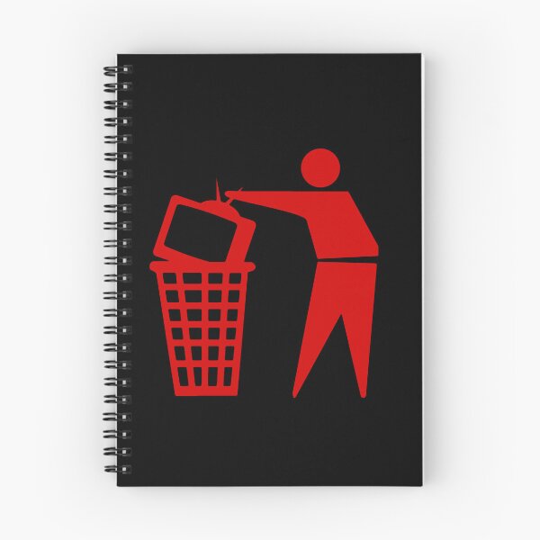 Item preview, Fake News, Trash the TV, Television in Trash can Stop watching the news designed and sold by ArtOfRebellion.