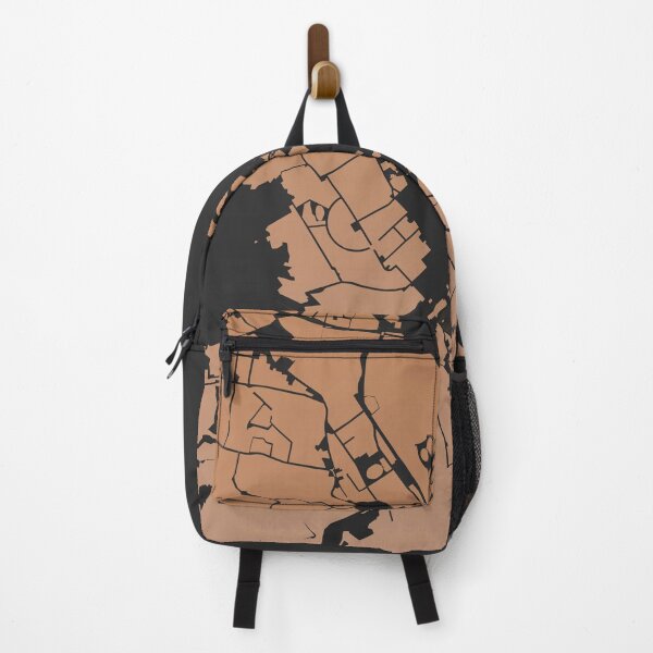 Item preview, Hobart Map Art Chocolate color Australia designed and sold by EpicMaps.