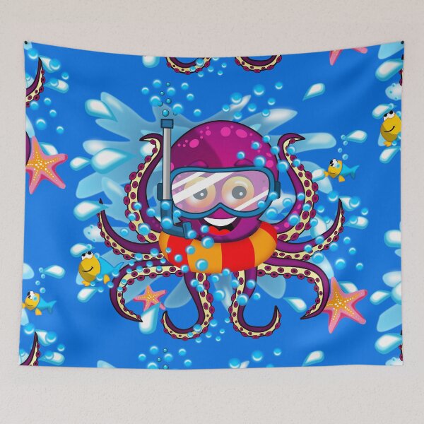 Item preview, Funny Galician octopus the king of tapas designed and sold by simonsitos.