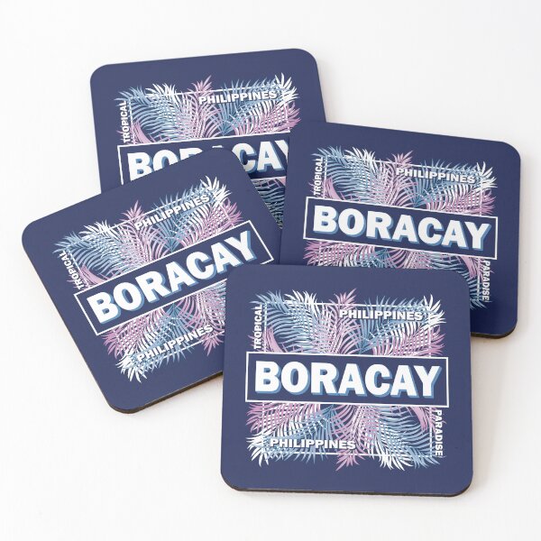 Item preview, Boracay Philippines Tropical Summer Palm Leaves Design designed and sold by CynthiaGraphics.