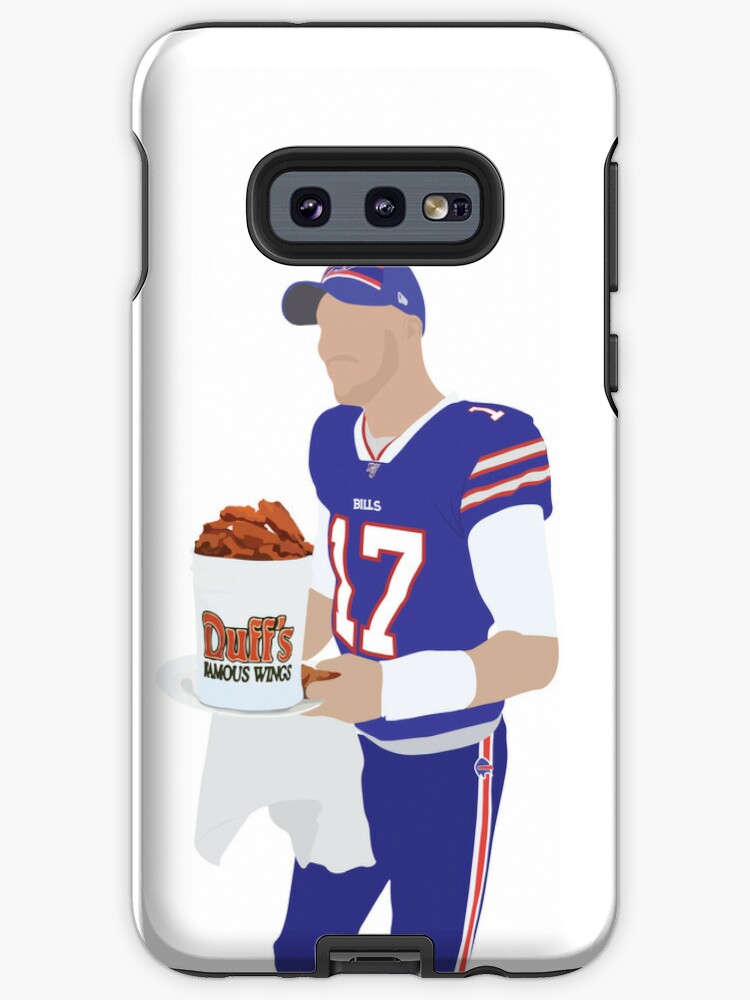 Josh Allen, Buffalo Bills, Duff's Chicken Wings Sticker Greeting Card for  Sale by alanabiggie